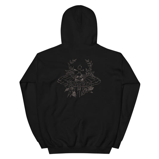 Skull moth Hoodie